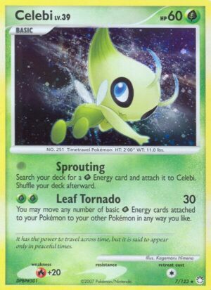 Celebi - 7/123: Mysterious Treasures