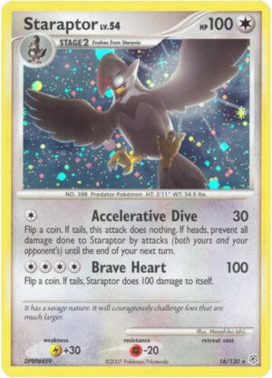 Staraptor - 16/130: Diamond and Pearl
