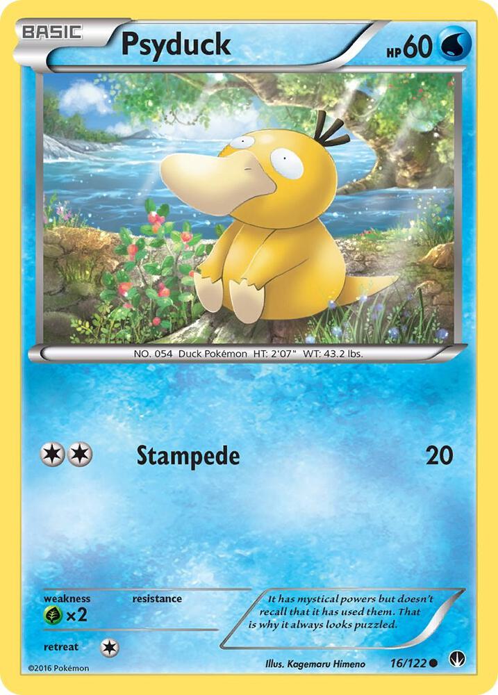 Psyduck - 16/122: XY - BREAKpoint