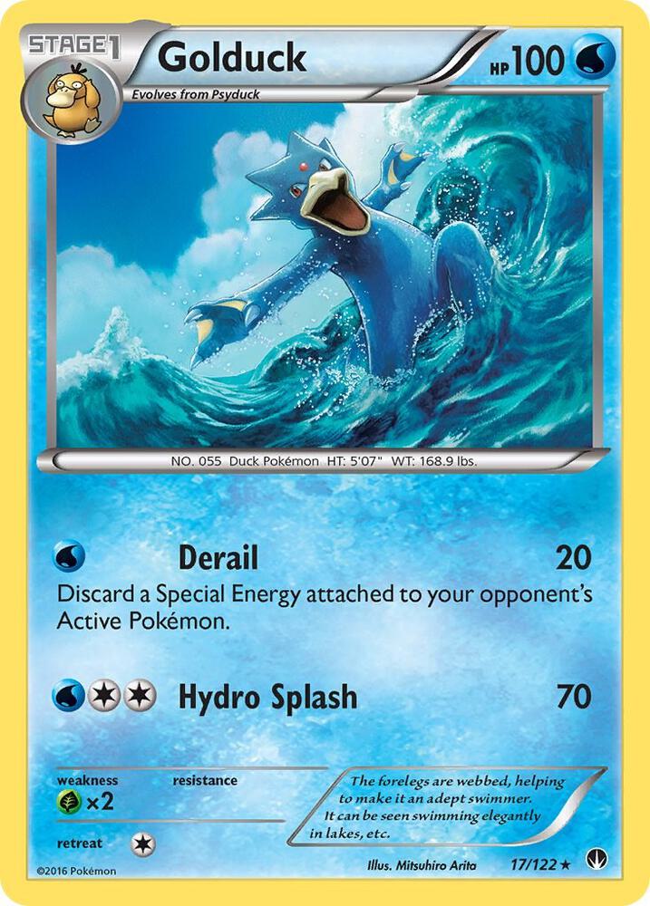 Golduck - 17/122: XY - BREAKpoint