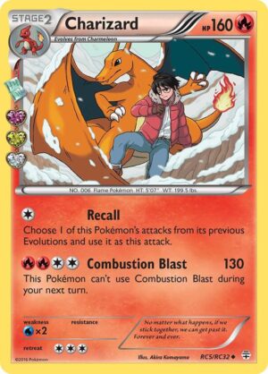 Charizard - RC5/RC32: Generations: Radiant Collection (LP)