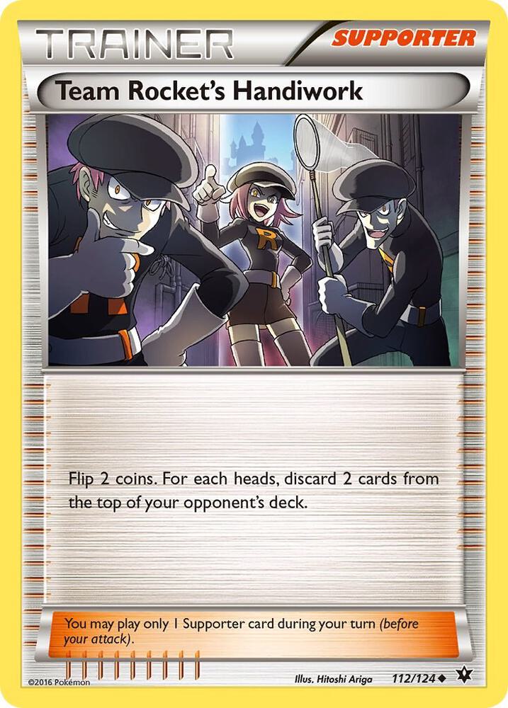 Team Rocket's Handiwork - 112/124: XY - Fates Collide
