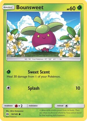 Bounsweet - 18/149: SM Base Set