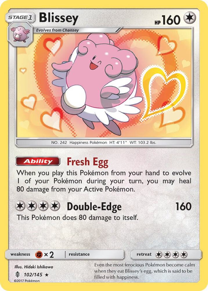 Blissey - 102/145: SM - Guardians Rising