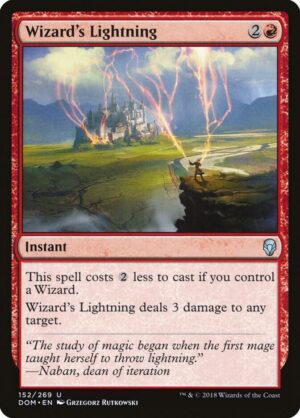 Wizard's Lightning - 152: Dominaria