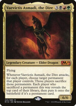 Vaevictis Asmadi, the Dire - 225: Core Set 2019