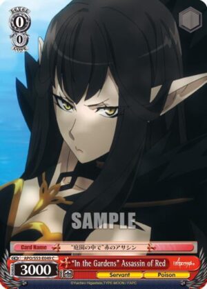 "In the Gardens" Assassin of Red - APO/S53-E049 C: Fate/Apocrypha