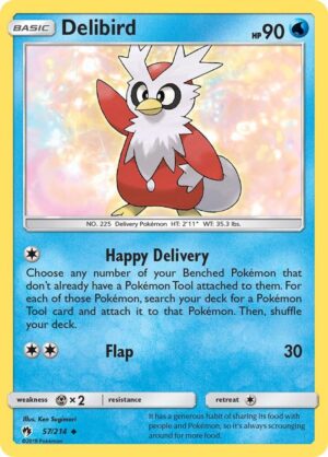Delibird - 57/214: SM - Lost Thunder