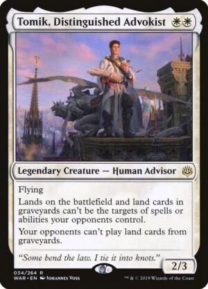 Tomik, Distinguished Advokist - 34: War of the Spark