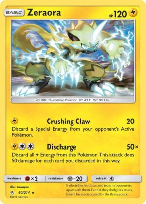 Zeraora - 60/214: SM - Unbroken Bonds