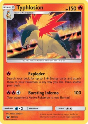 Typhlosion - SM185 - SM185: SM Promos