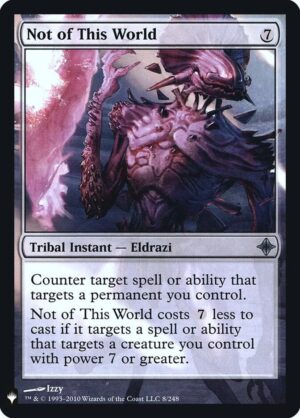 Not of This World - 8: The List Reprints