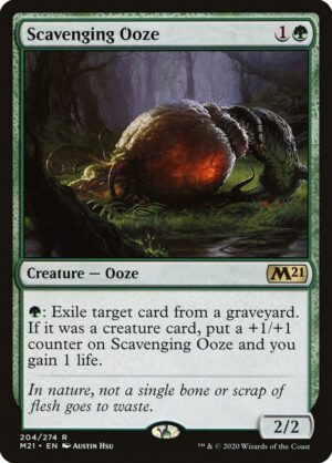 Scavenging Ooze - 204: Core Set 2021
