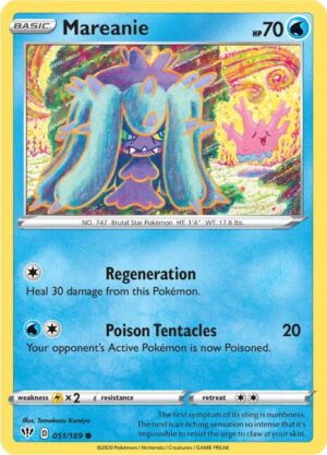 Mareanie - 051/189: SWSH03: Darkness Ablaze