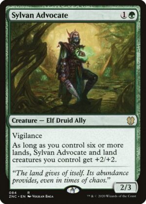 Sylvan Advocate - 84: Commander: Zendikar Rising