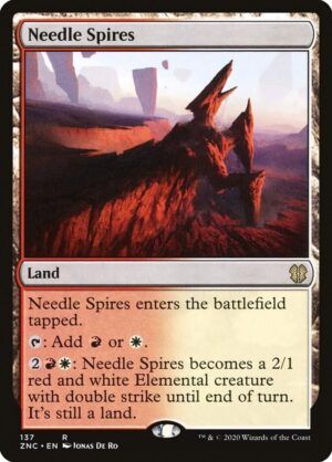 Needle Spires - 137: Commander: Zendikar Rising