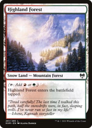 Highland Forest - 261: Kaldheim