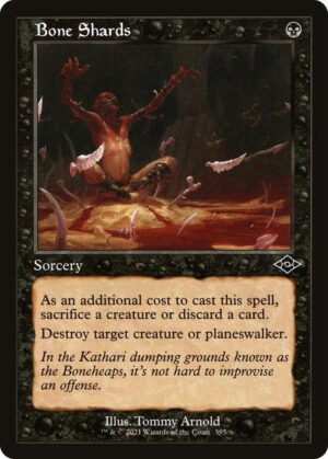 Bone Shards (Retro Frame) - 395: Modern Horizons 2