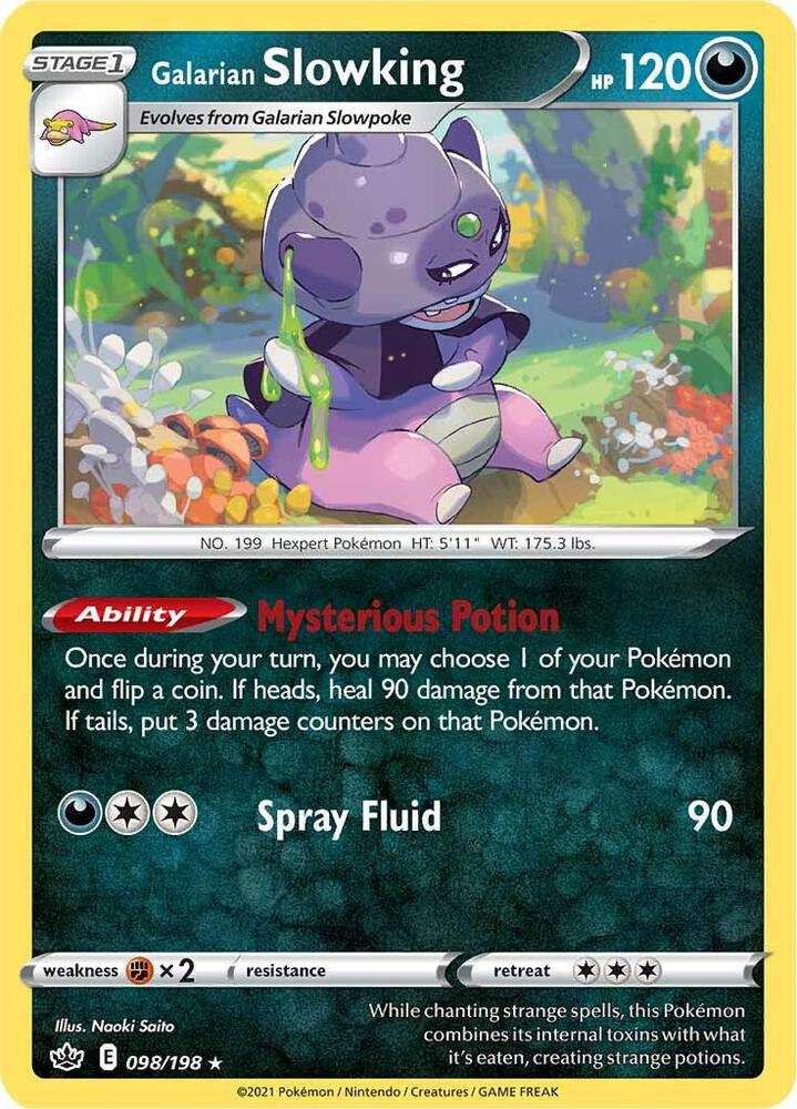 Galarian Slowking - 098/198: SWSH06: Chilling Reign