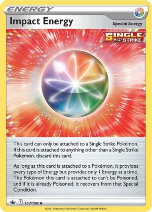 Impact Energy - 157/198: SWSH06: Chilling Reign