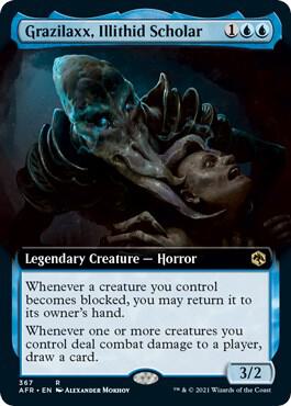 Grazilaxx, Illithid Scholar (Extended Art) - 367: Adventures in the Forgotten Realms