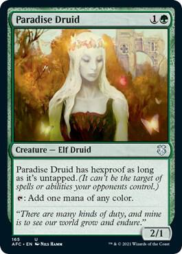 Paradise Druid - 165: Commander: Adventures in the Forgotten Realms