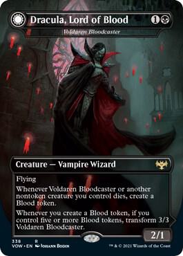 Dracula, Lord of Blood - Voldaren Bloodcaster - 338: Innistrad: Crimson Vow