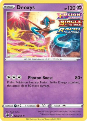 Deoxys - 120/264: SWSH08: Fusion Strike