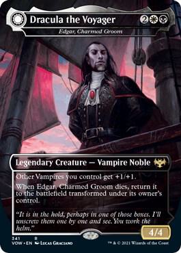 Dracula the Voyager - Edgar, Charmed Groom - 341: Innistrad: Crimson Vow