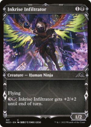 Inkrise Infiltrator (Showcase) - 341: Kamigawa: Neon Dynasty