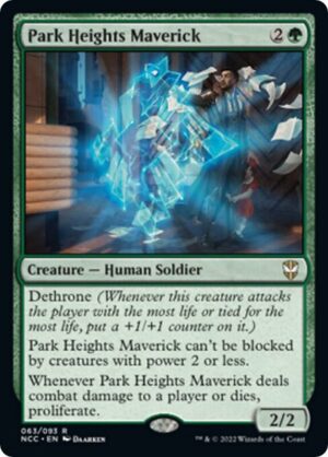 Park Heights Maverick - 63: Commander: Streets of New Capenna