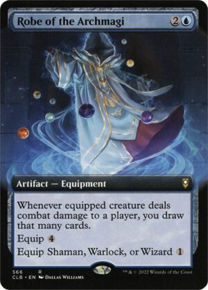 Robe of the Archmagi (Extended Art) - 566: Commander Legends: Battle for Baldur's Gate