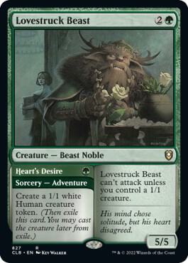 Lovestruck Beast - 827: Commander Legends: Battle for Baldur's Gate