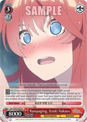 Rampaging, Itsuki Nakano - 5HY/W90-E064 U: The Quintessential Quintuplets 2