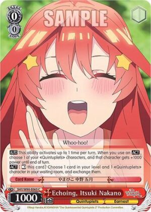 Echoing, Itsuki Nakano - 5HY/W90-E065 C: The Quintessential Quintuplets 2