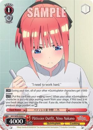 Patissier Outfit, Nino Nakano - 5HY/W90-E066 C: The Quintessential Quintuplets 2