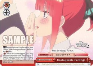 Unstoppable Feelings - 5HY/W90-E080 CC: The Quintessential Quintuplets 2