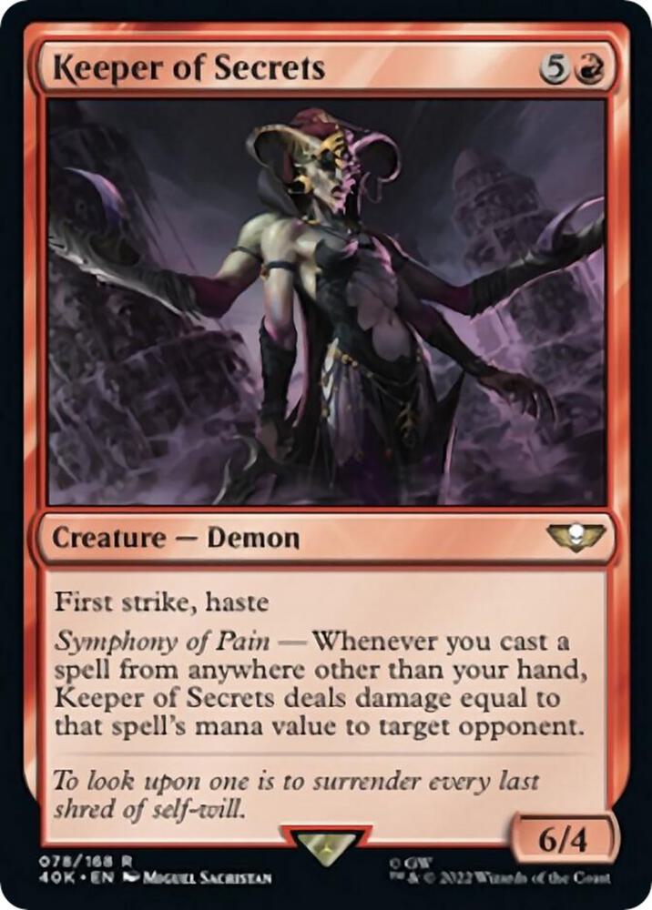 Keeper of Secrets (Surge Foil) - 78: Universes Beyond: Warhammer 40,000