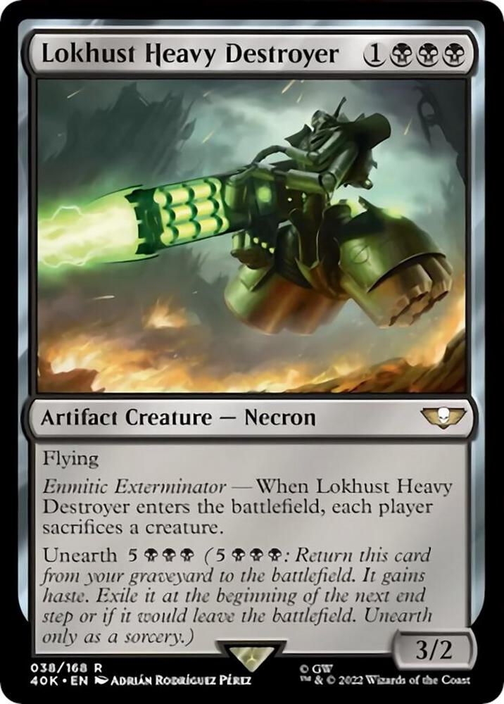 Lokhust Heavy Destroyer - 38: Universes Beyond: Warhammer 40,000