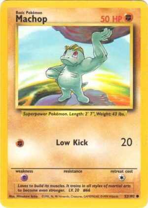Machop - 052/102: Base Set (LP)