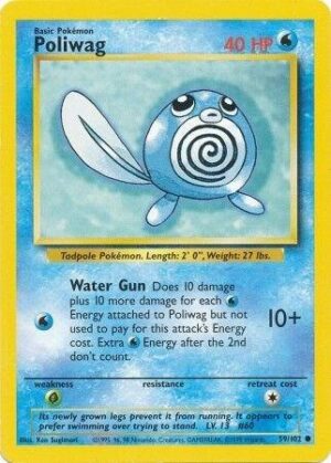 Poliwag - 059/102: Base Set (LP)