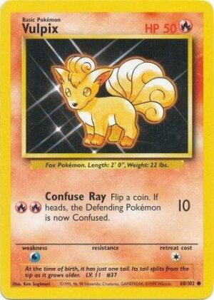 Vulpix - 068/102: Base Set (LP)