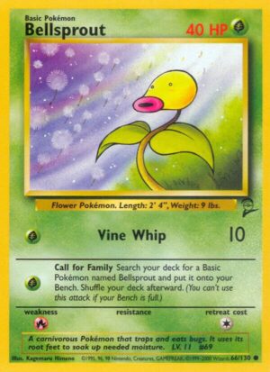 Bellsprout - 066/130: Base Set 2