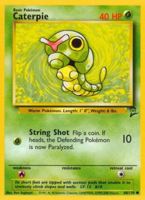 Caterpie - 068/130: Base Set 2 (LP)