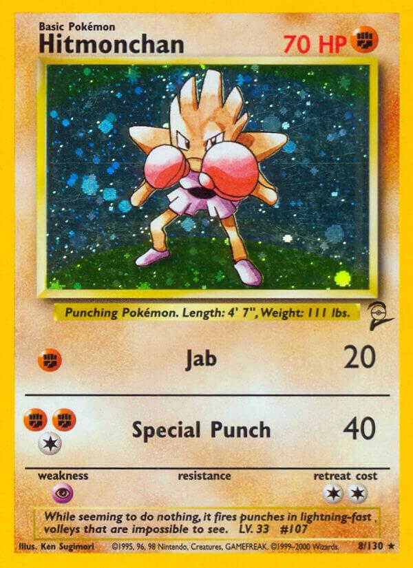 Hitmonchan - 008/130: Base Set 2