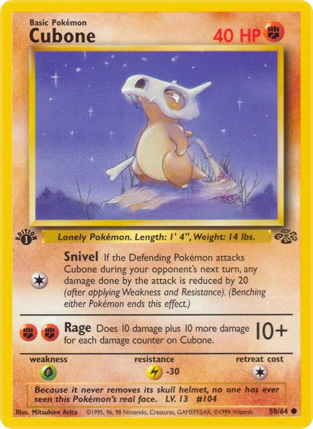 Cubone - 50/64: Jungle