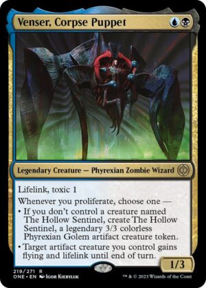 Venser, Corpse Puppet - 219: Phyrexia: All Will Be One
