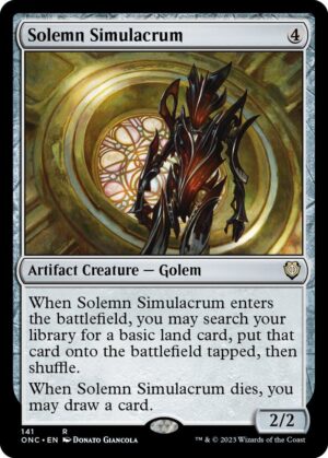 Solemn Simulacrum - 141: Commander: Phyrexia: All Will Be One