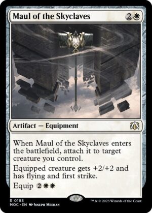 Maul of the Skyclaves - 195: Commander: March of the Machine