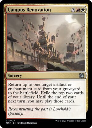 Campus Renovation - 27: March of the Machine: The Aftermath